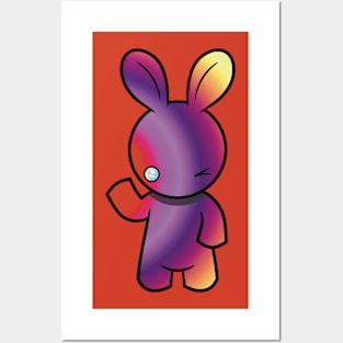 Wink Rabbit 3 Posters and Art